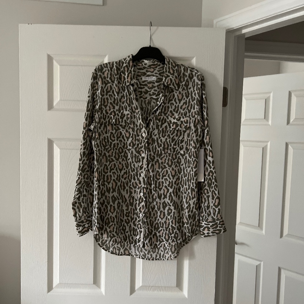 Long sleeve print shirt
